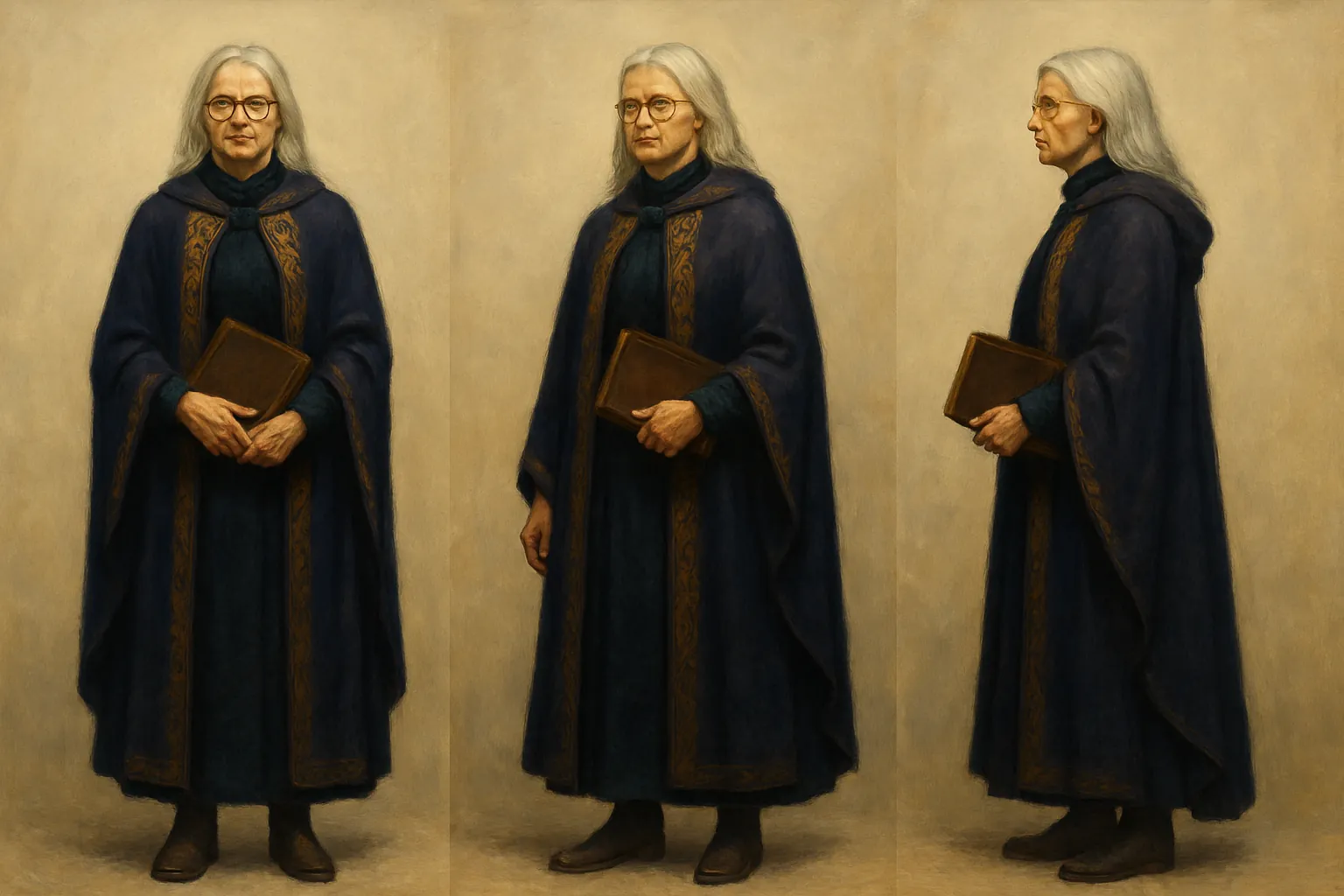 Model sheet for Mireille