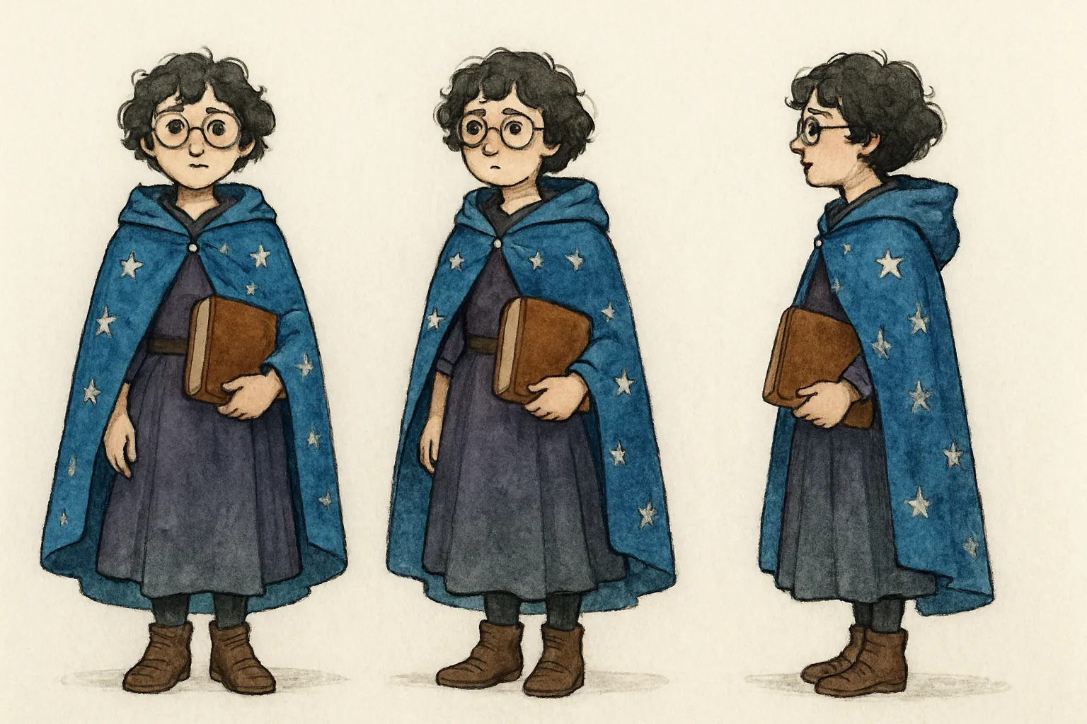 Model sheet for Mira