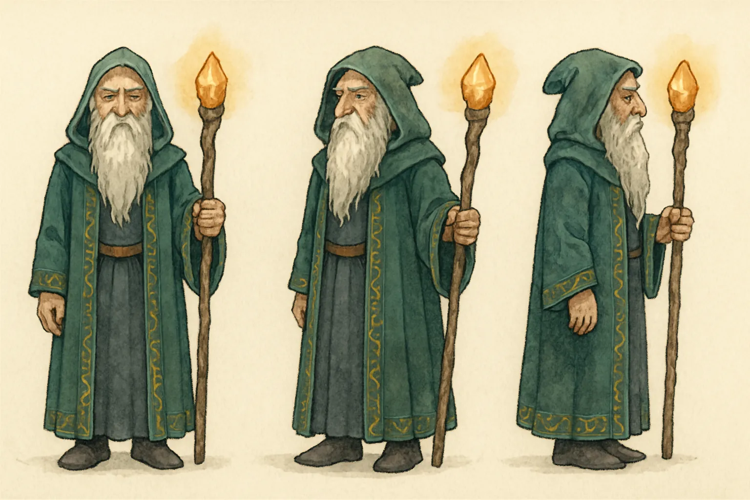 Model sheet for Eldon