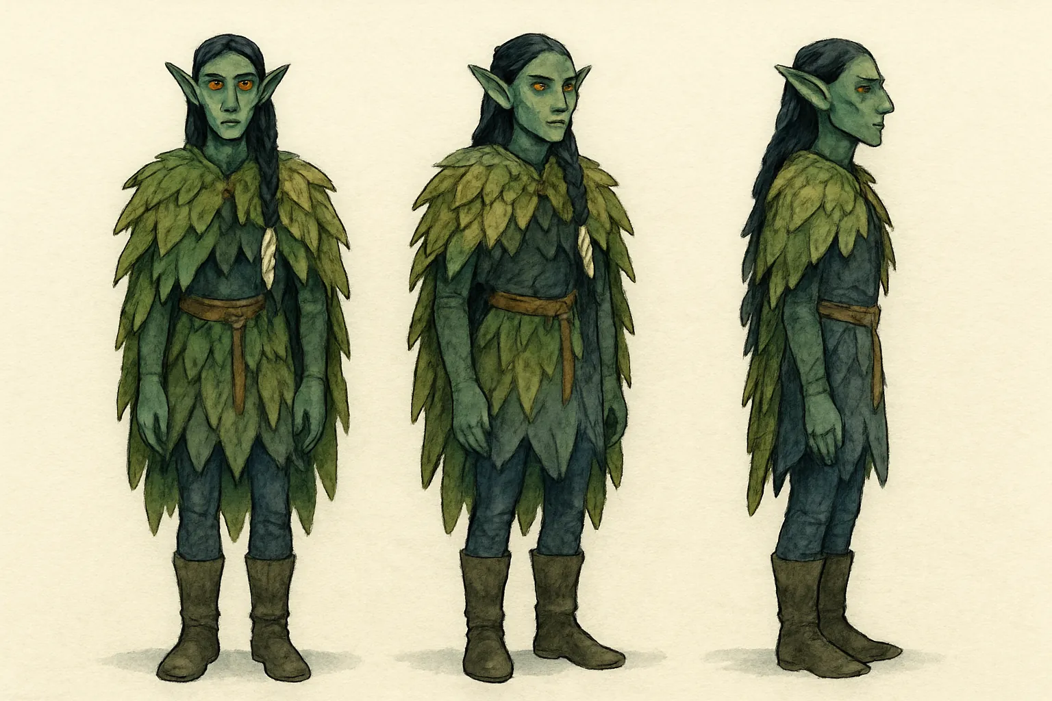 Model sheet for Thorn