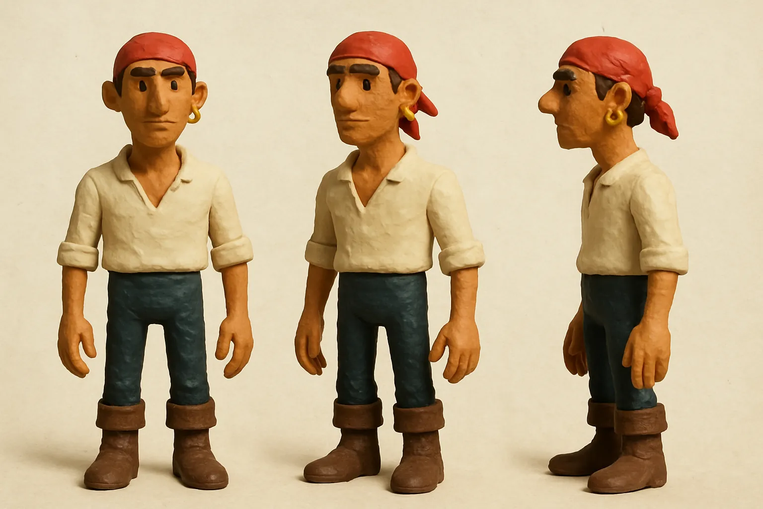 Model sheet for Jack