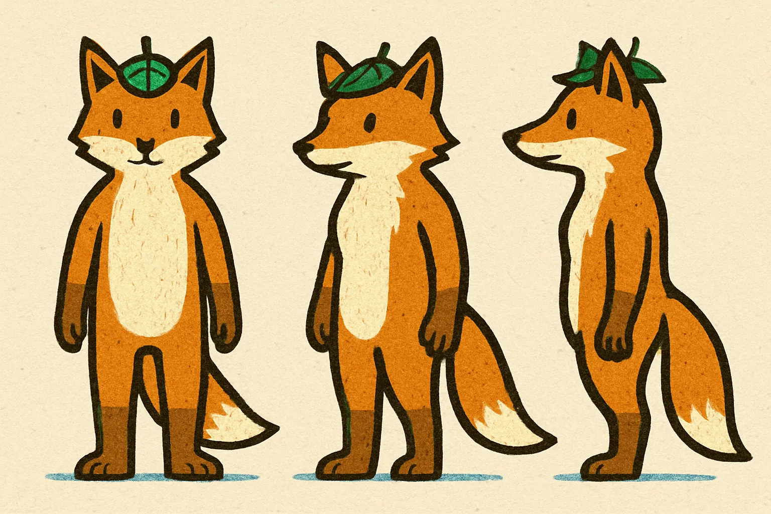 Model sheet for Lupi
