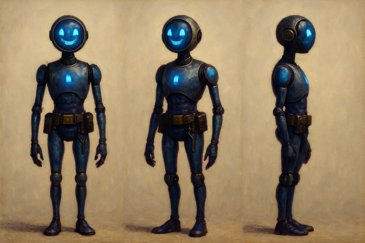 Model sheet for 미루