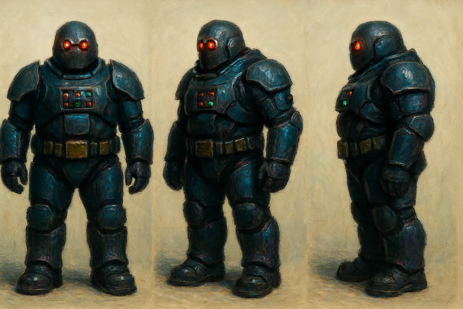 Model sheet for 은결