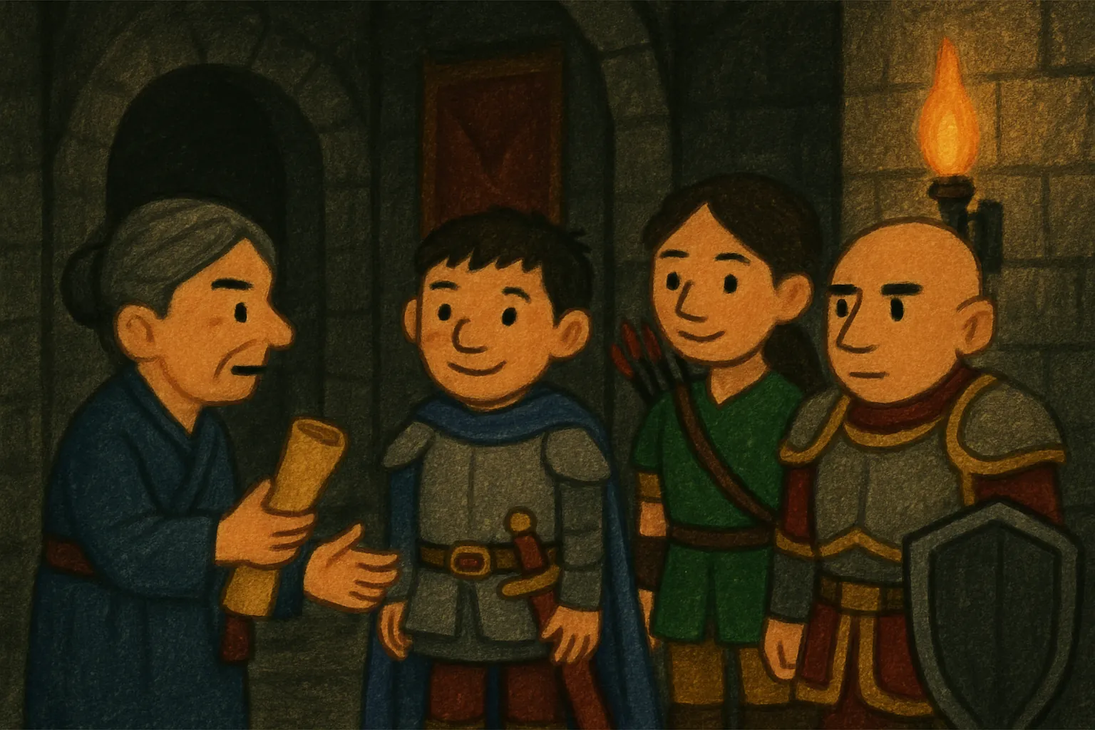 소라가 전략을 생각해 문제를 해결하는 방법을 제안합니다.