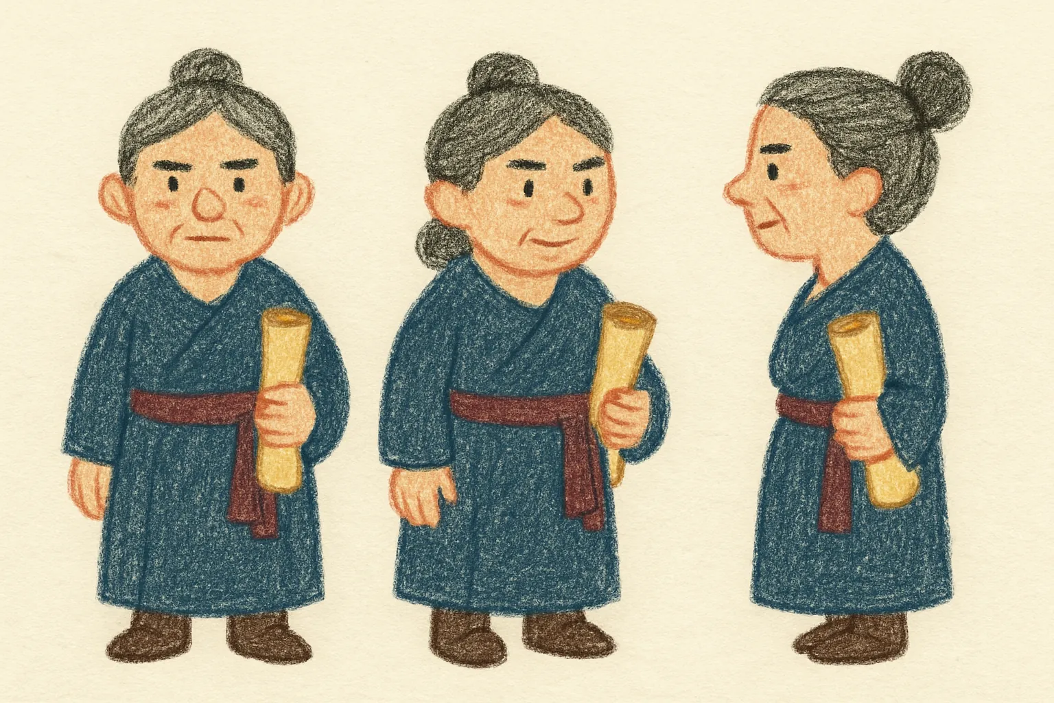 Model sheet for 소라