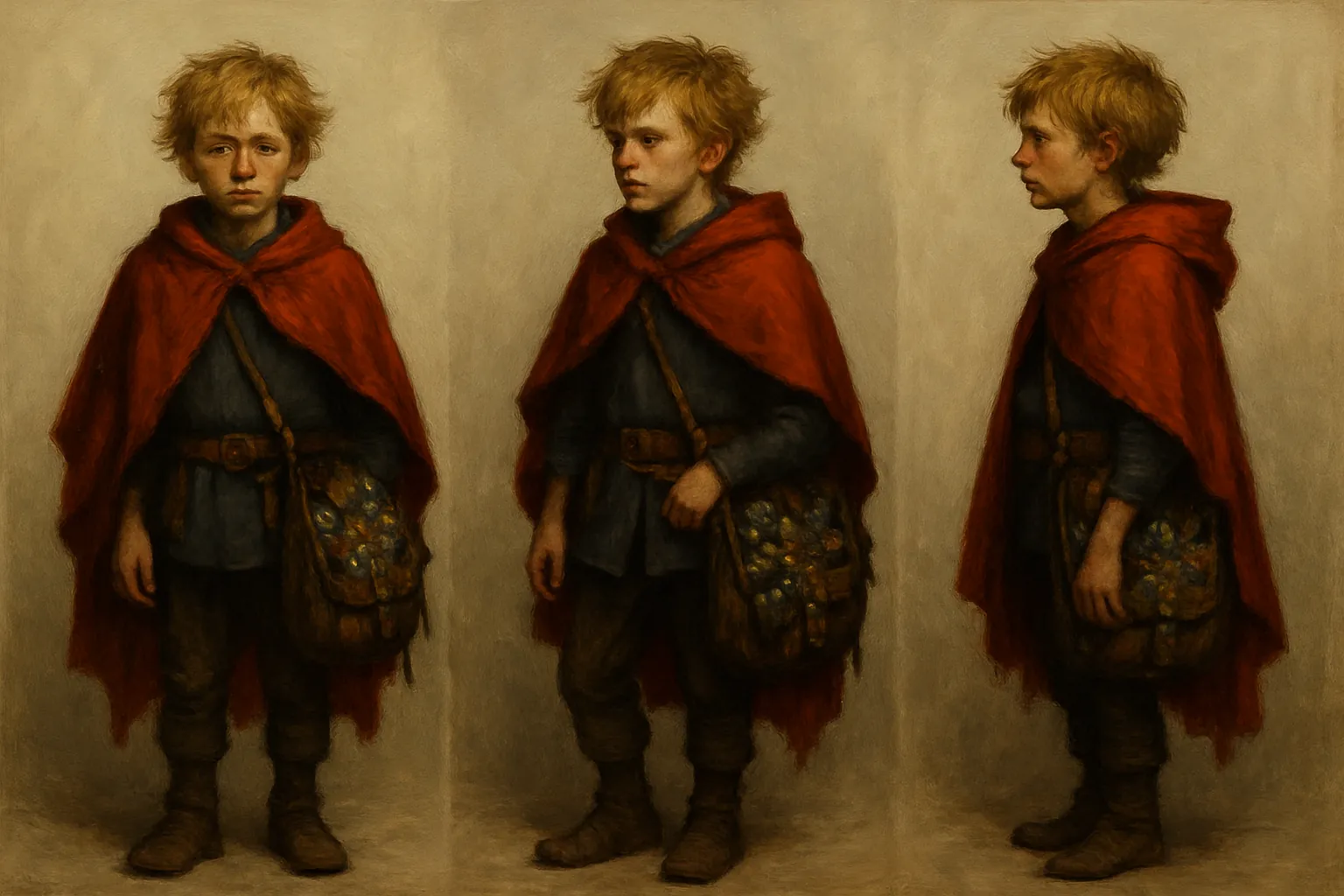 Model sheet for Milo