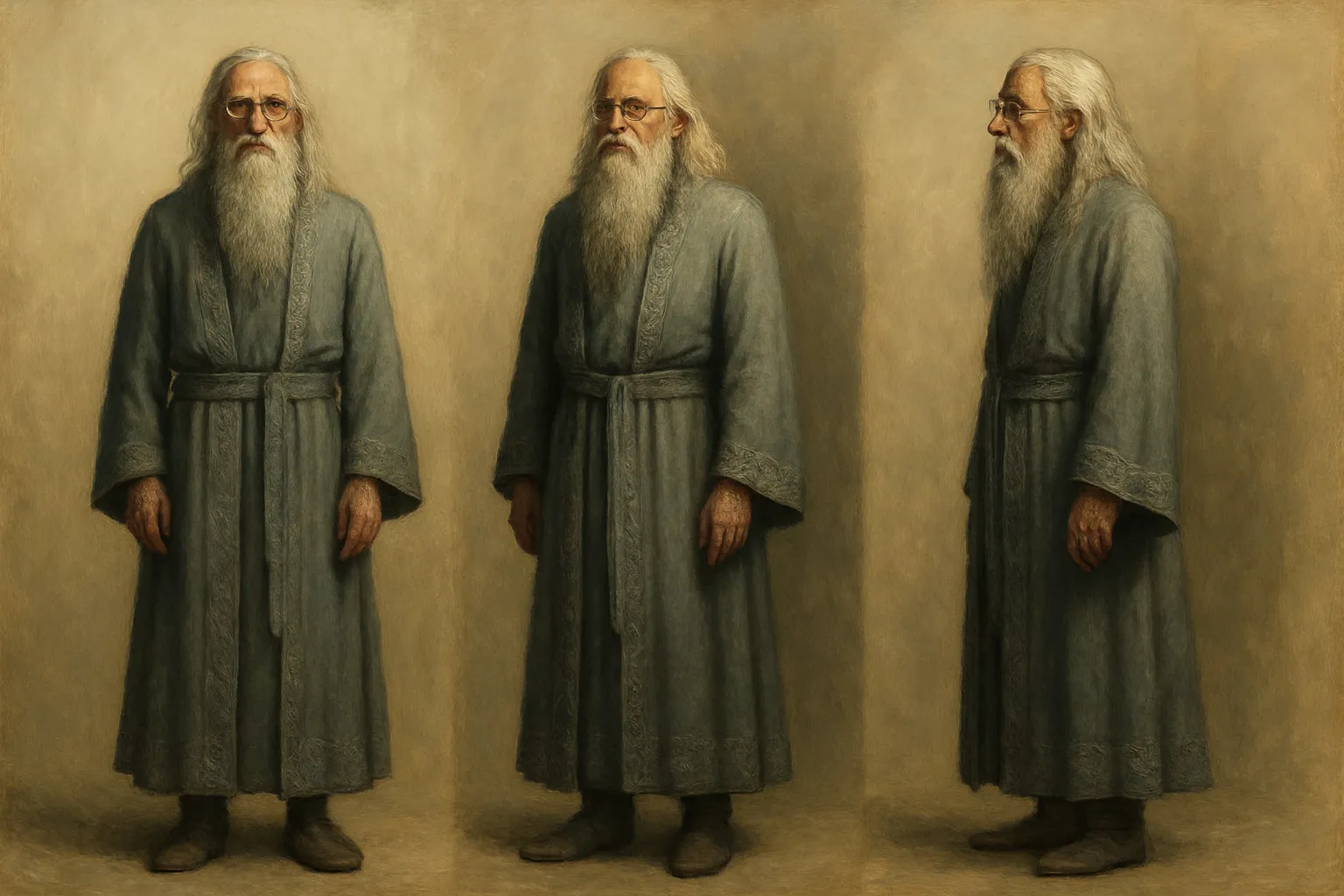 Model sheet for Gaspard