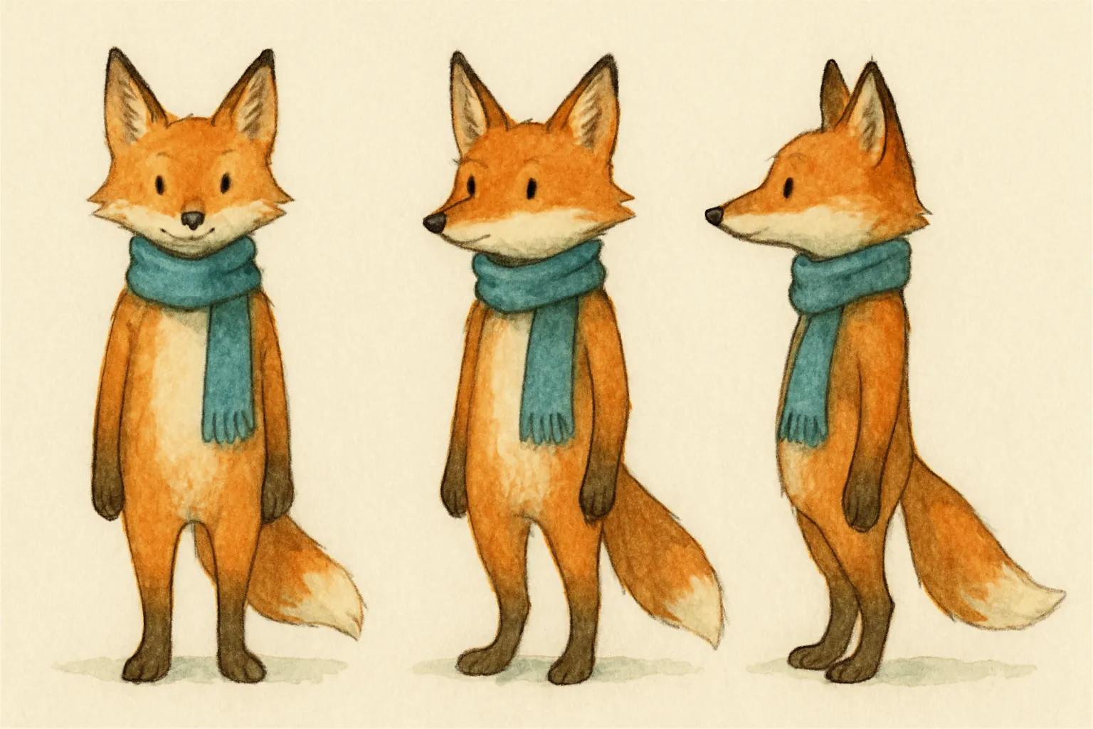 Model sheet for Efan