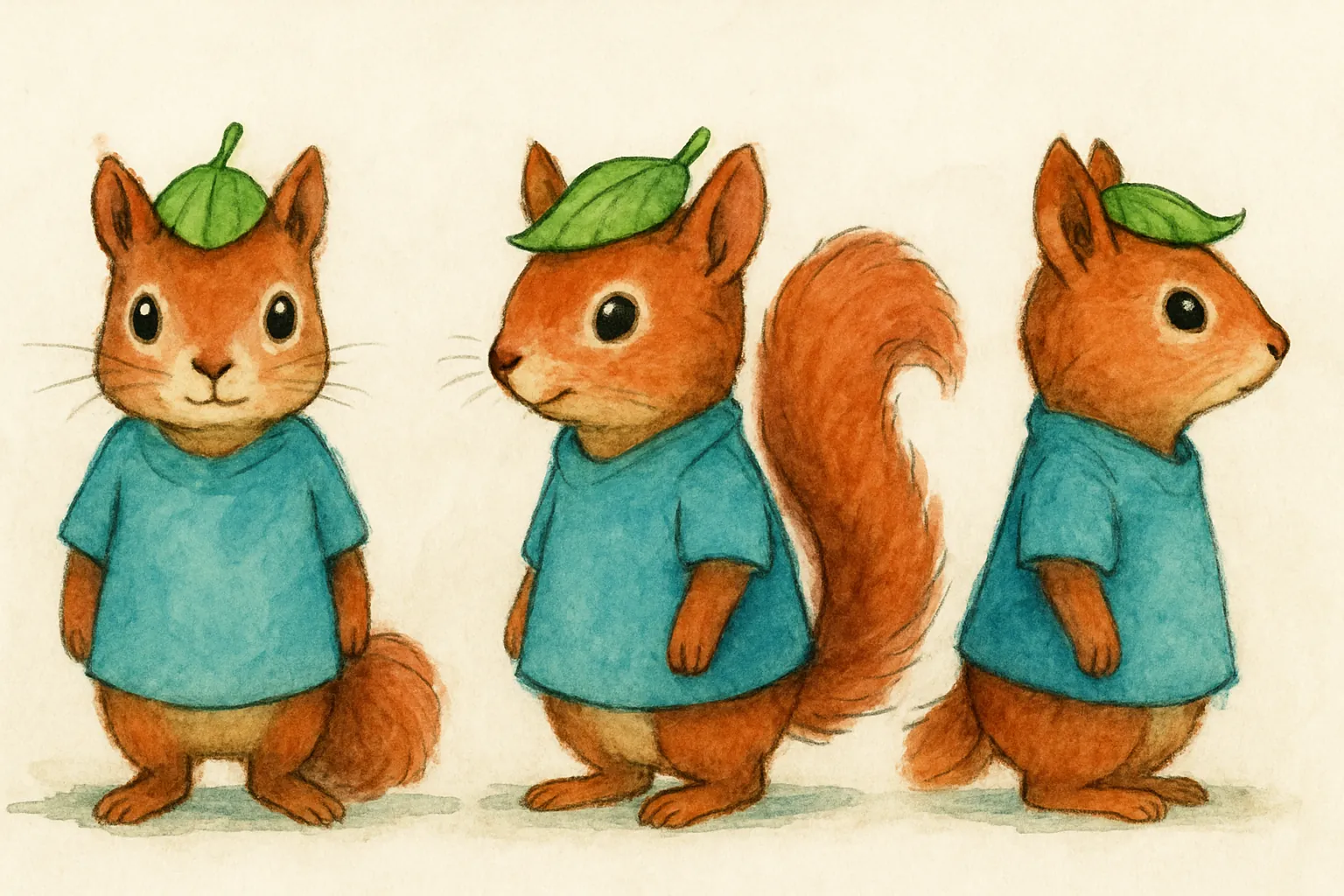Model sheet for Cadi