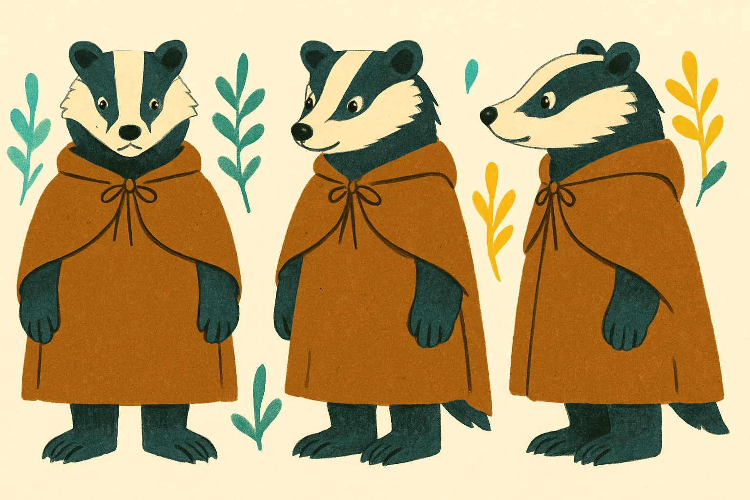 Model sheet for Fenna