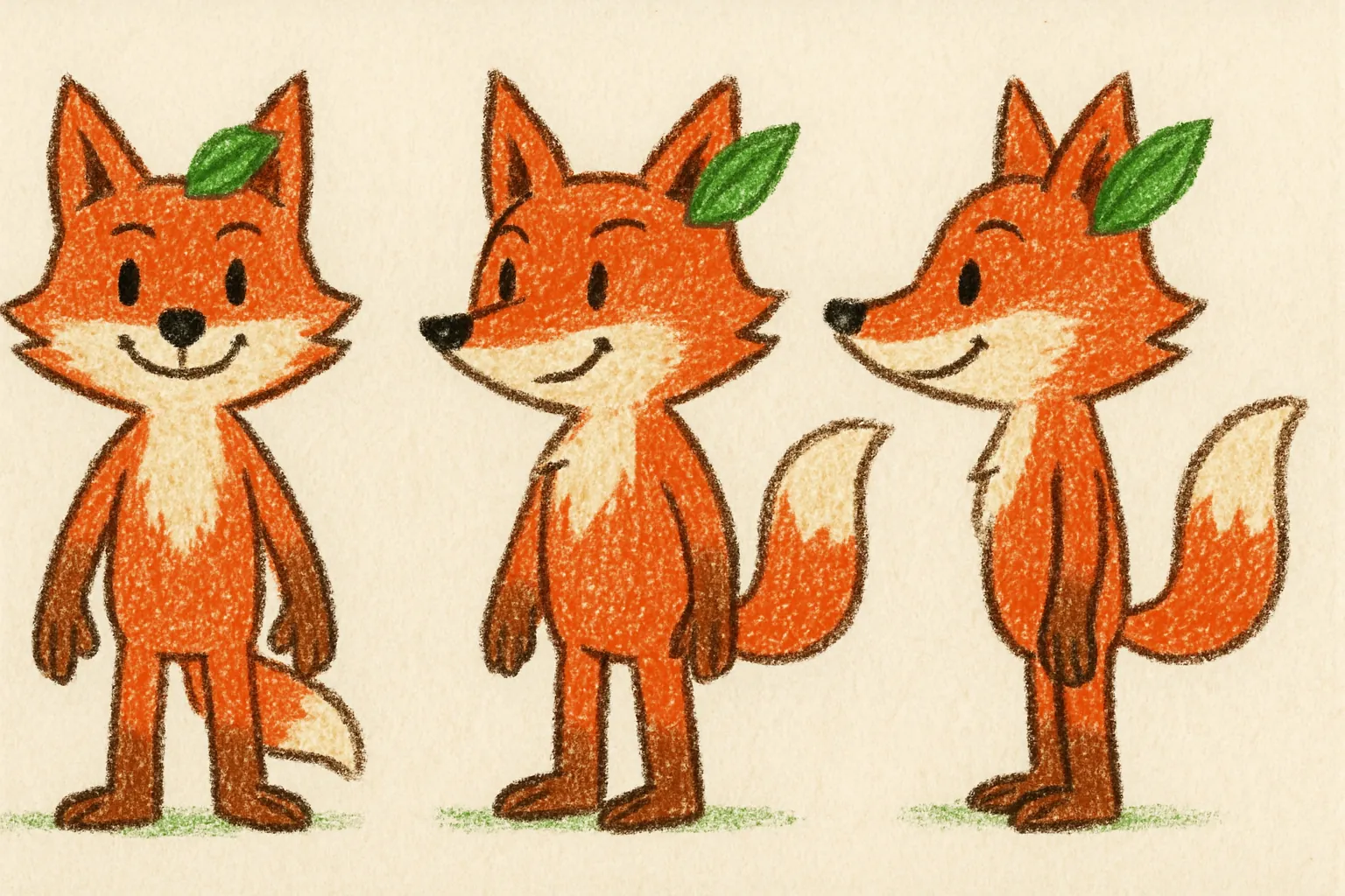 Model sheet for Zorro