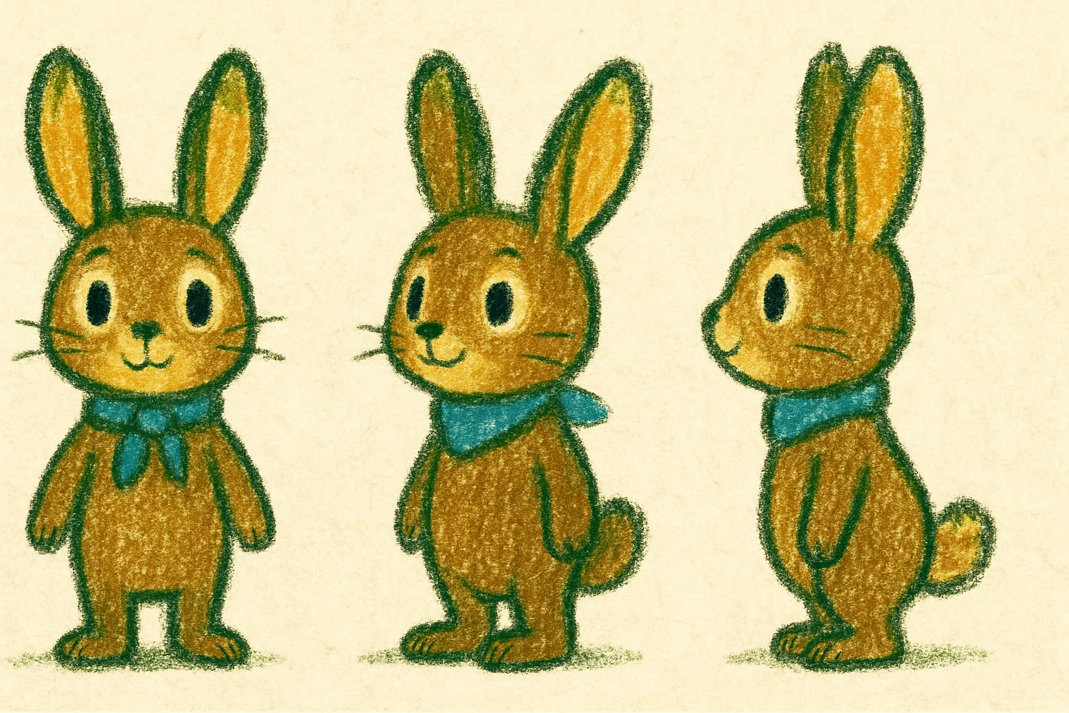 Model sheet for Conejo
