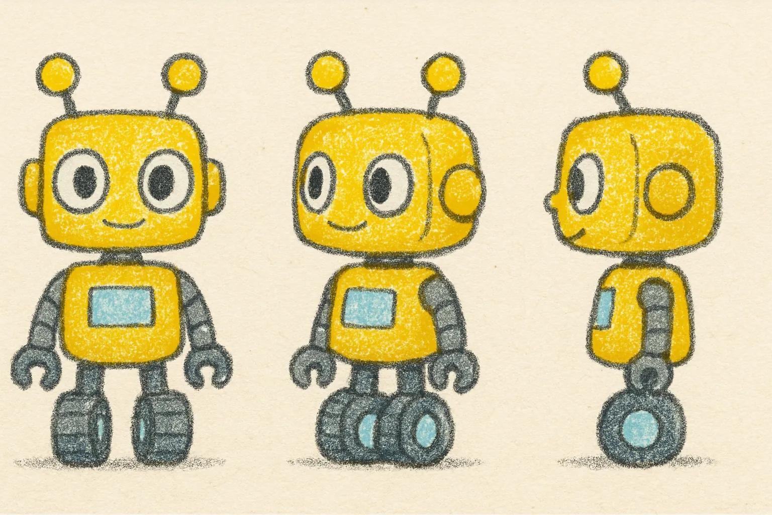 Model sheet for Nina