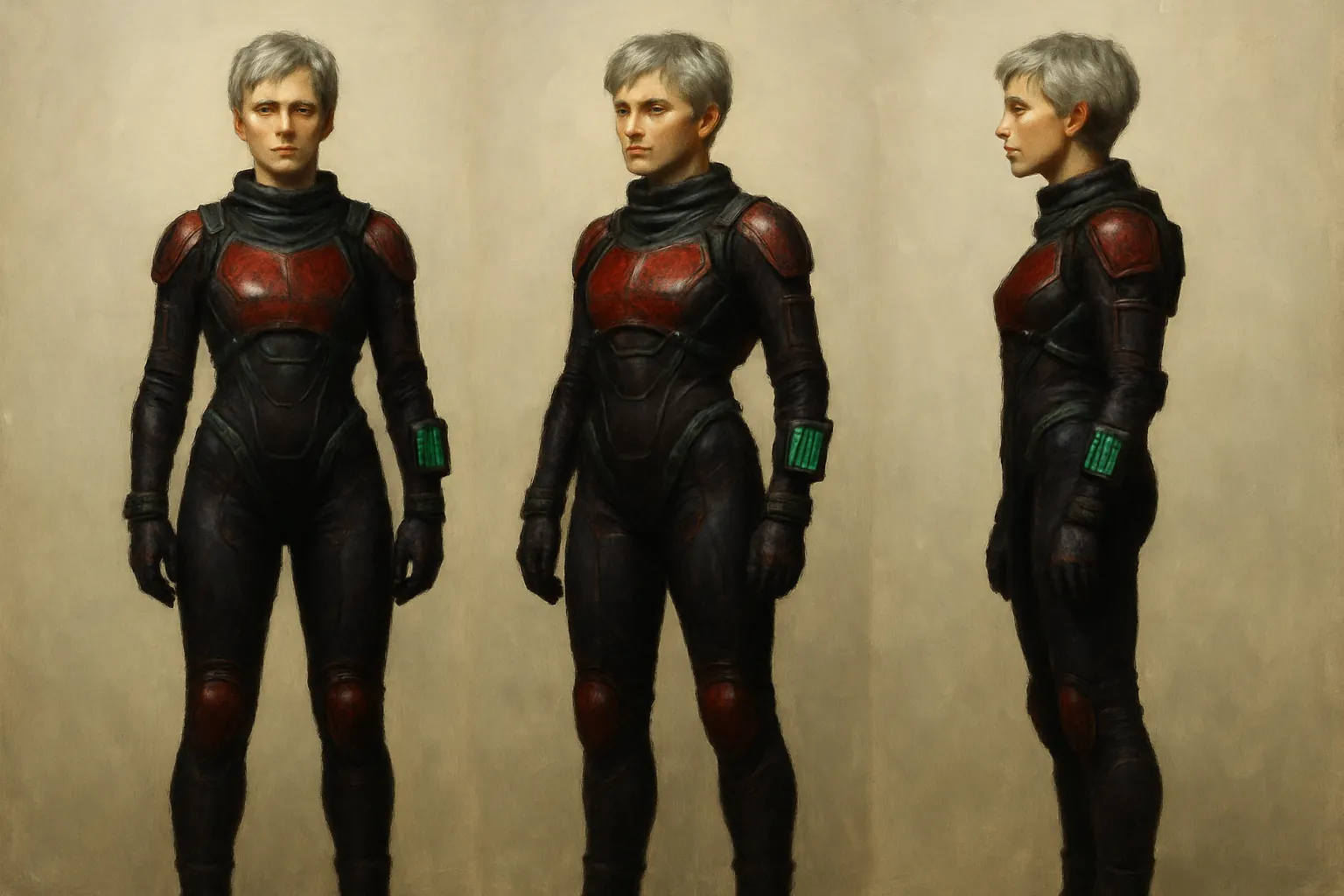 Model sheet for Mira