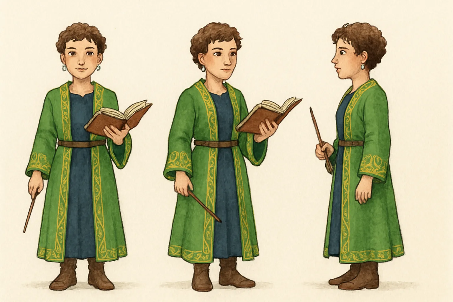 Model sheet for Mira