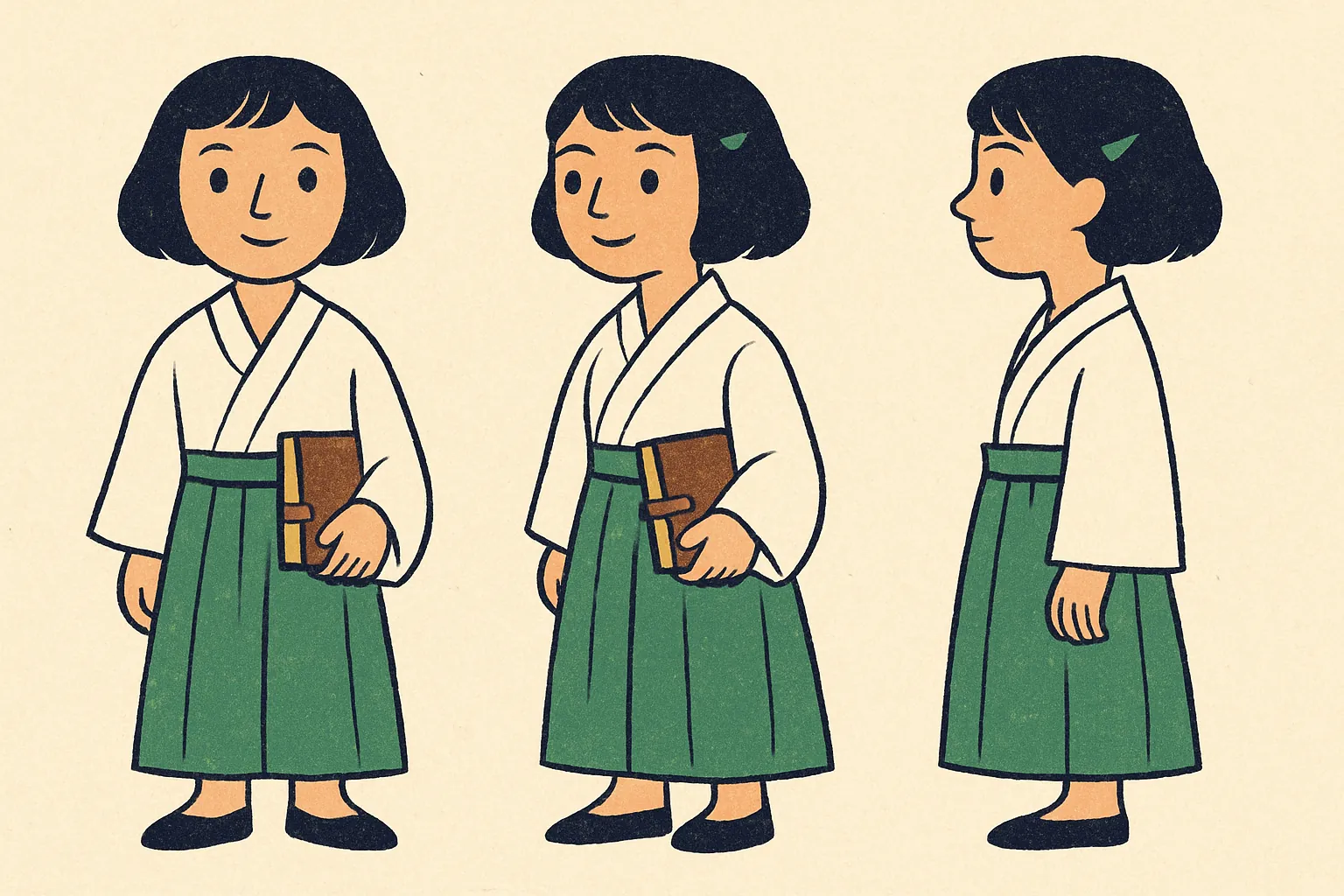 Model sheet for 蓮