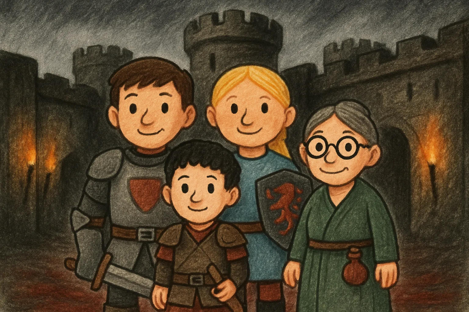 The Dark Castle Fight