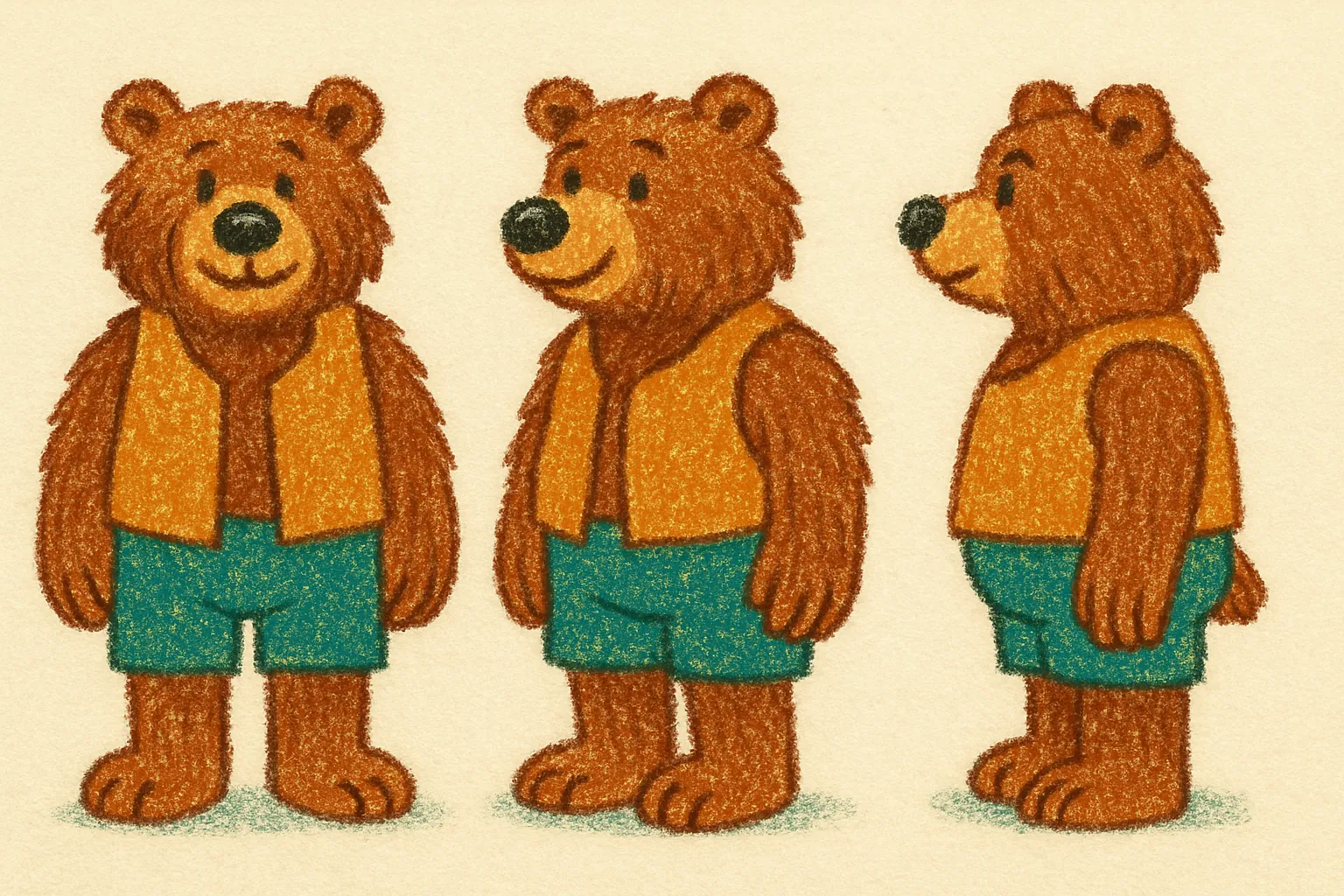 Model sheet for Бор