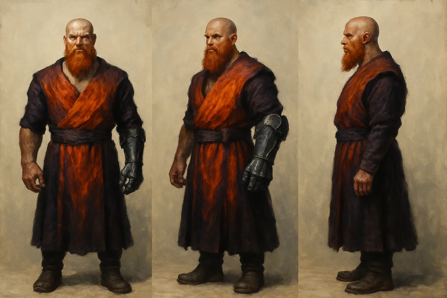 Model sheet for Fuego