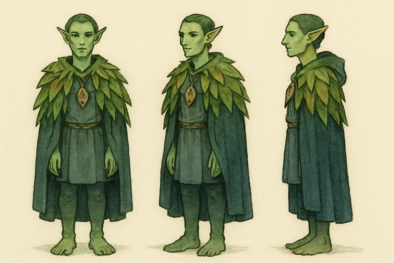 Model sheet for Thorn