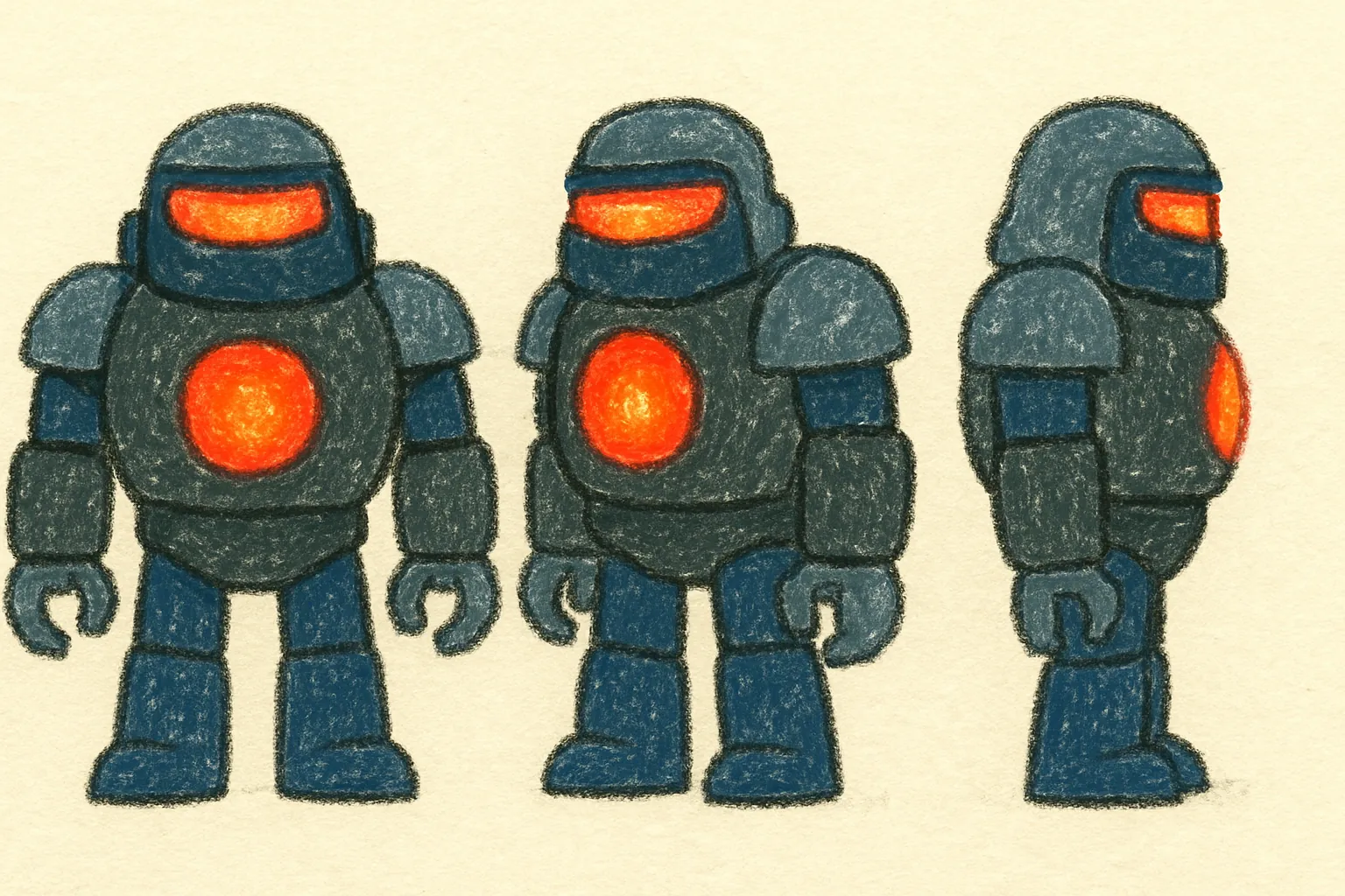 Model sheet for Nix