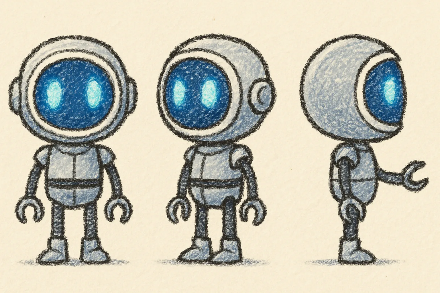 Model sheet for Max