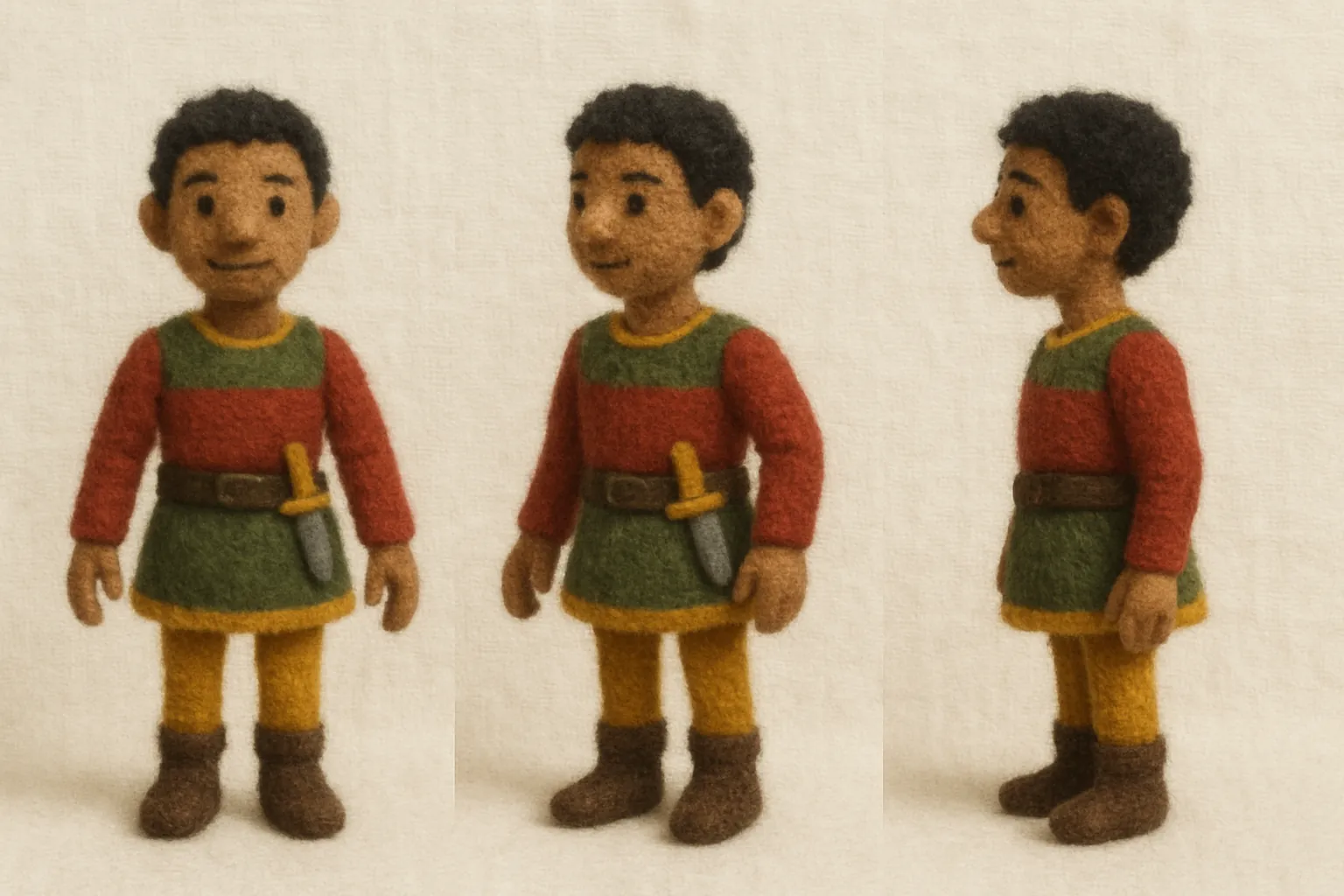 Model sheet for Falk