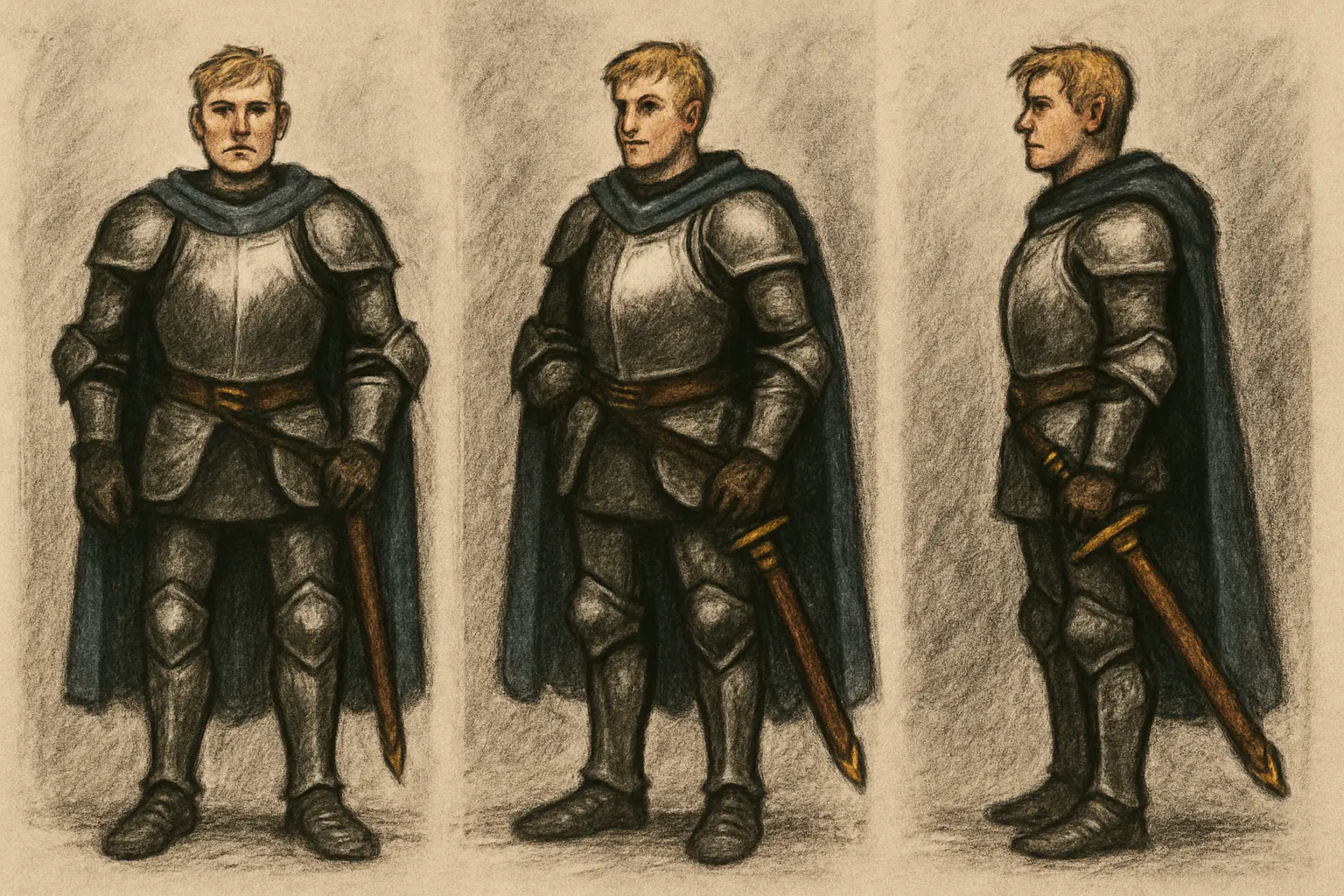 Model sheet for Earl