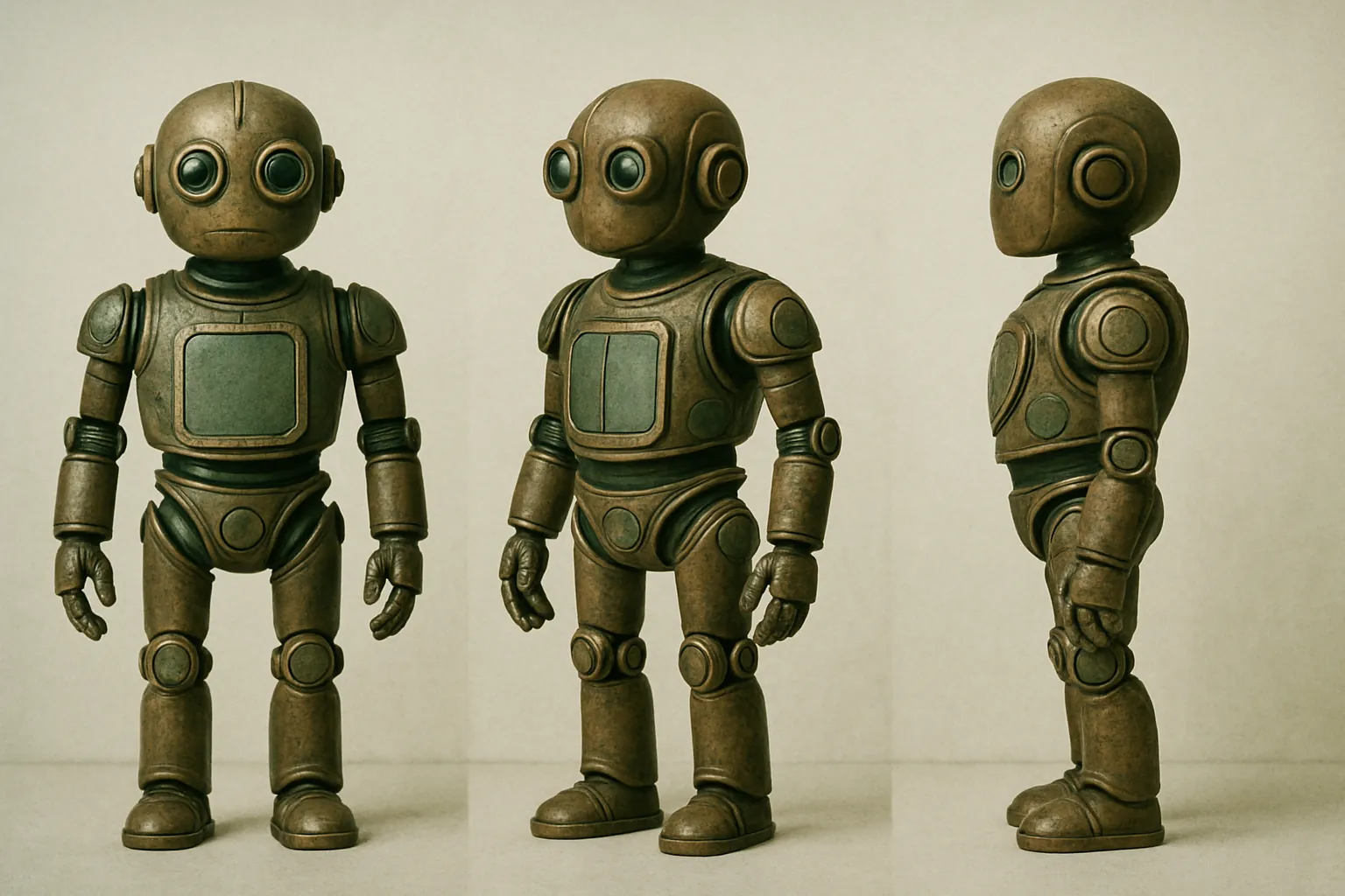Model sheet for Muse