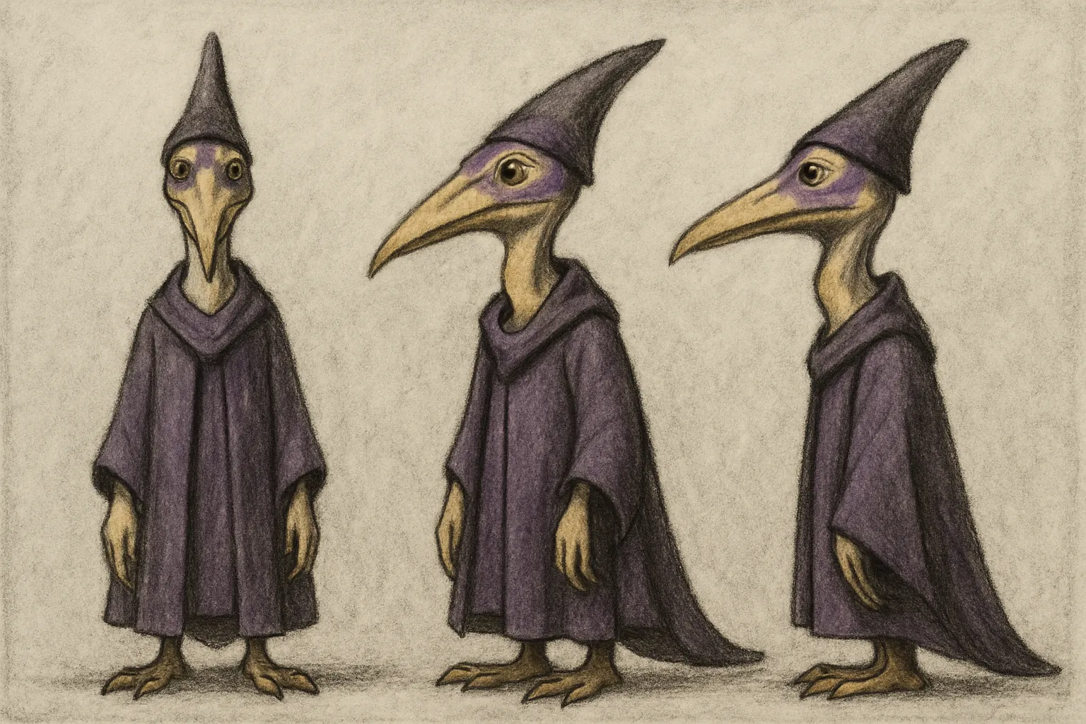 Model sheet for Milo