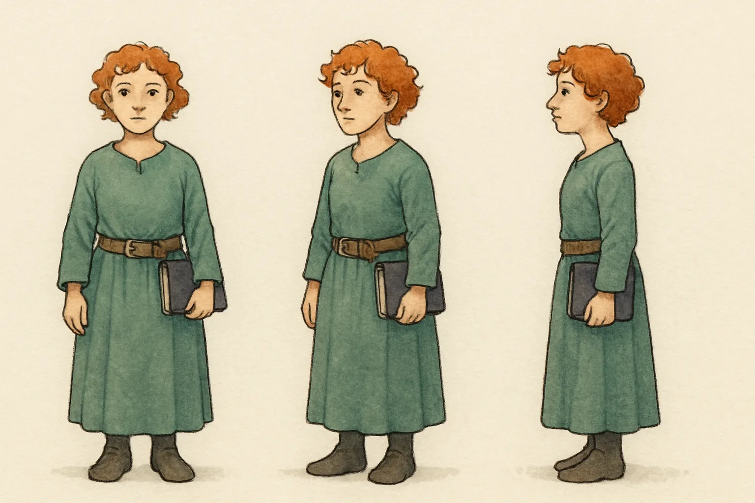 Model sheet for Mira