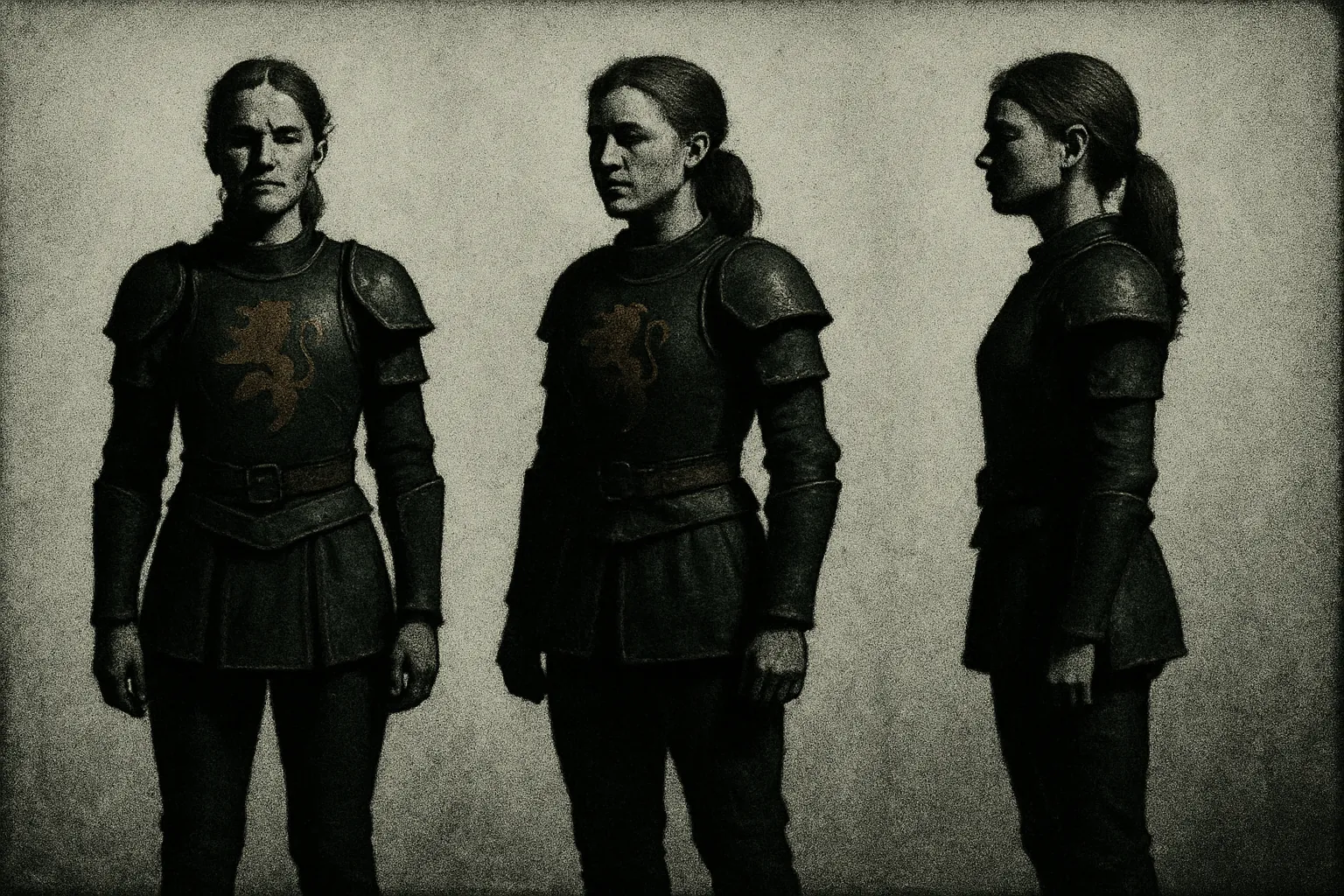 Model sheet for Rosa