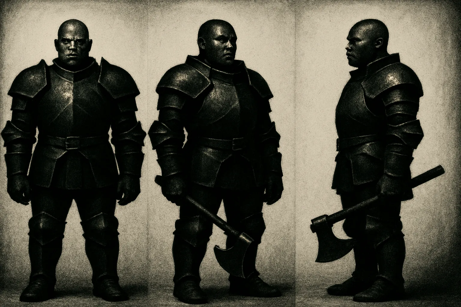Model sheet for Bran