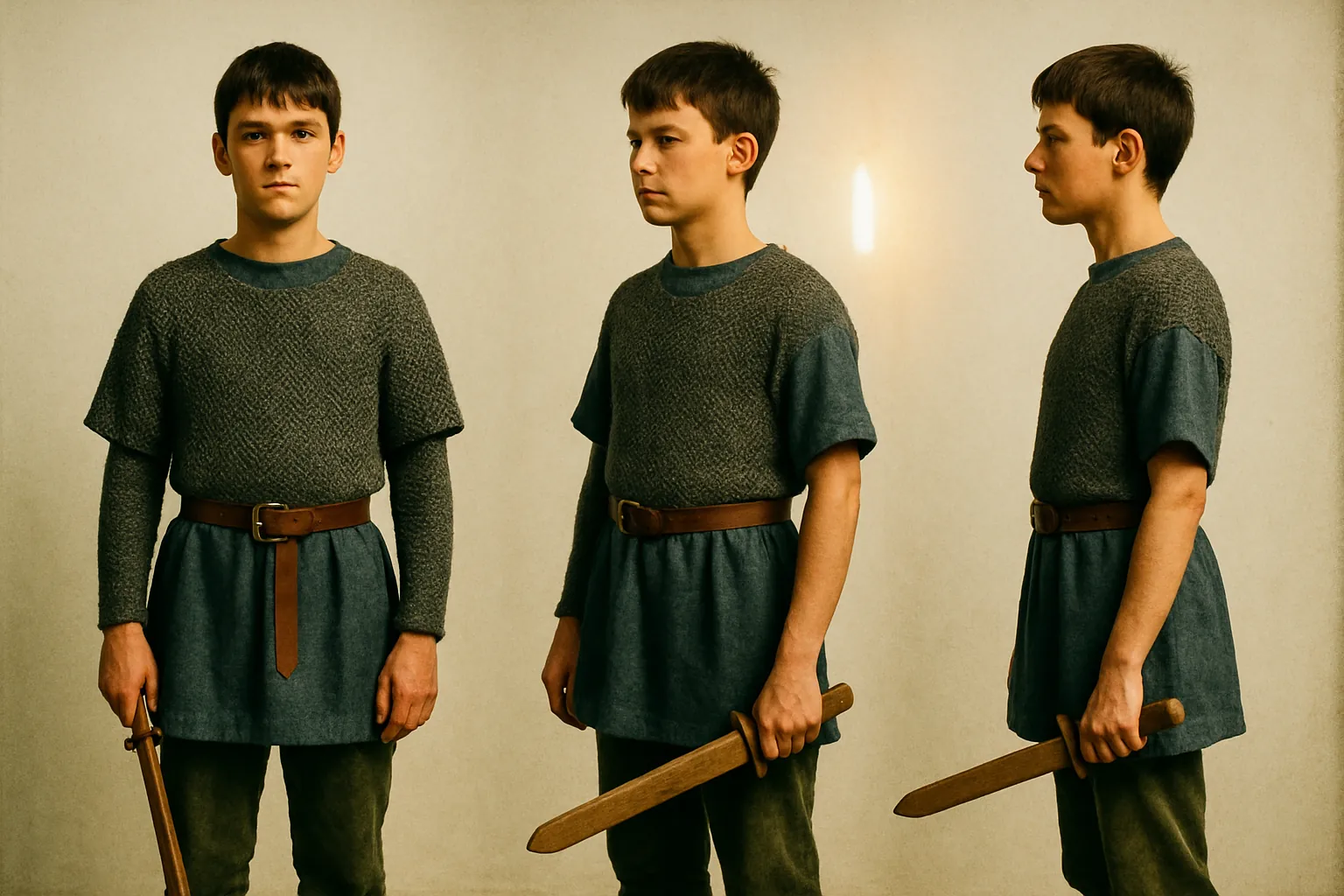 Model sheet for Lukas