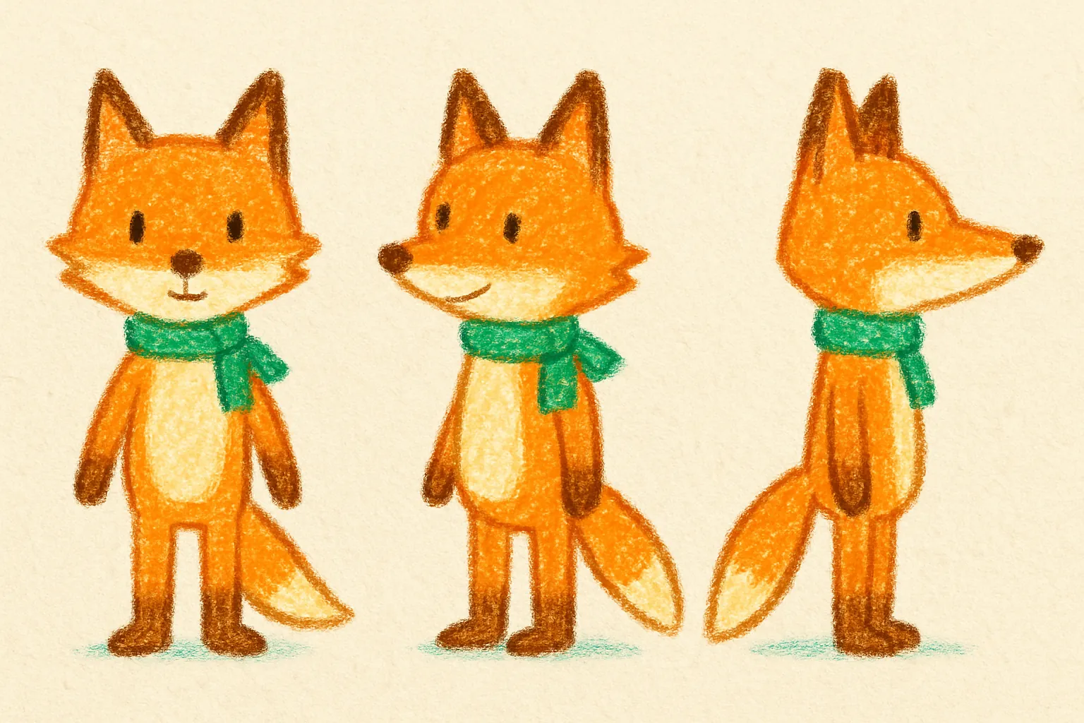 Model sheet for Max