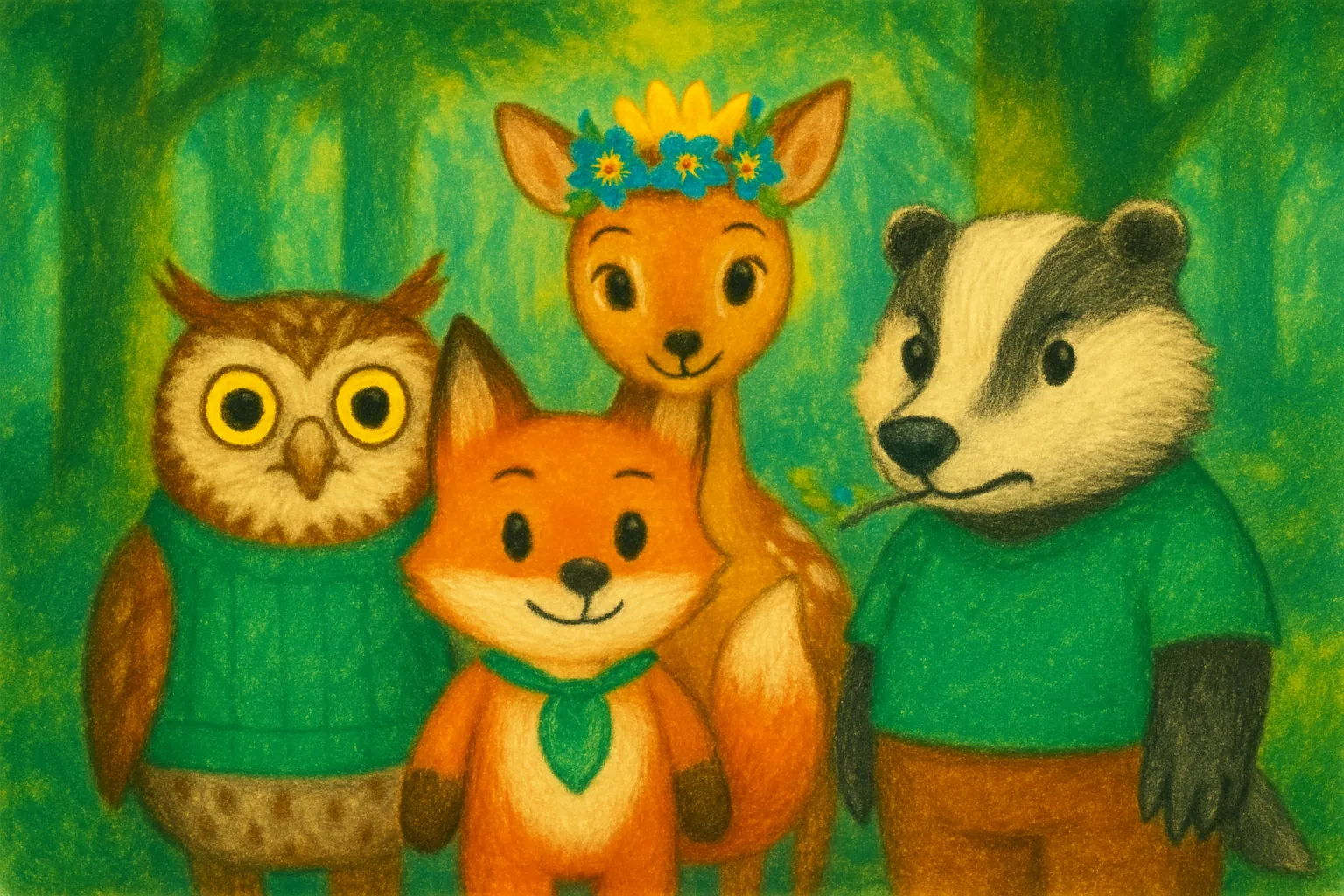 Das Geheimnis im Wald