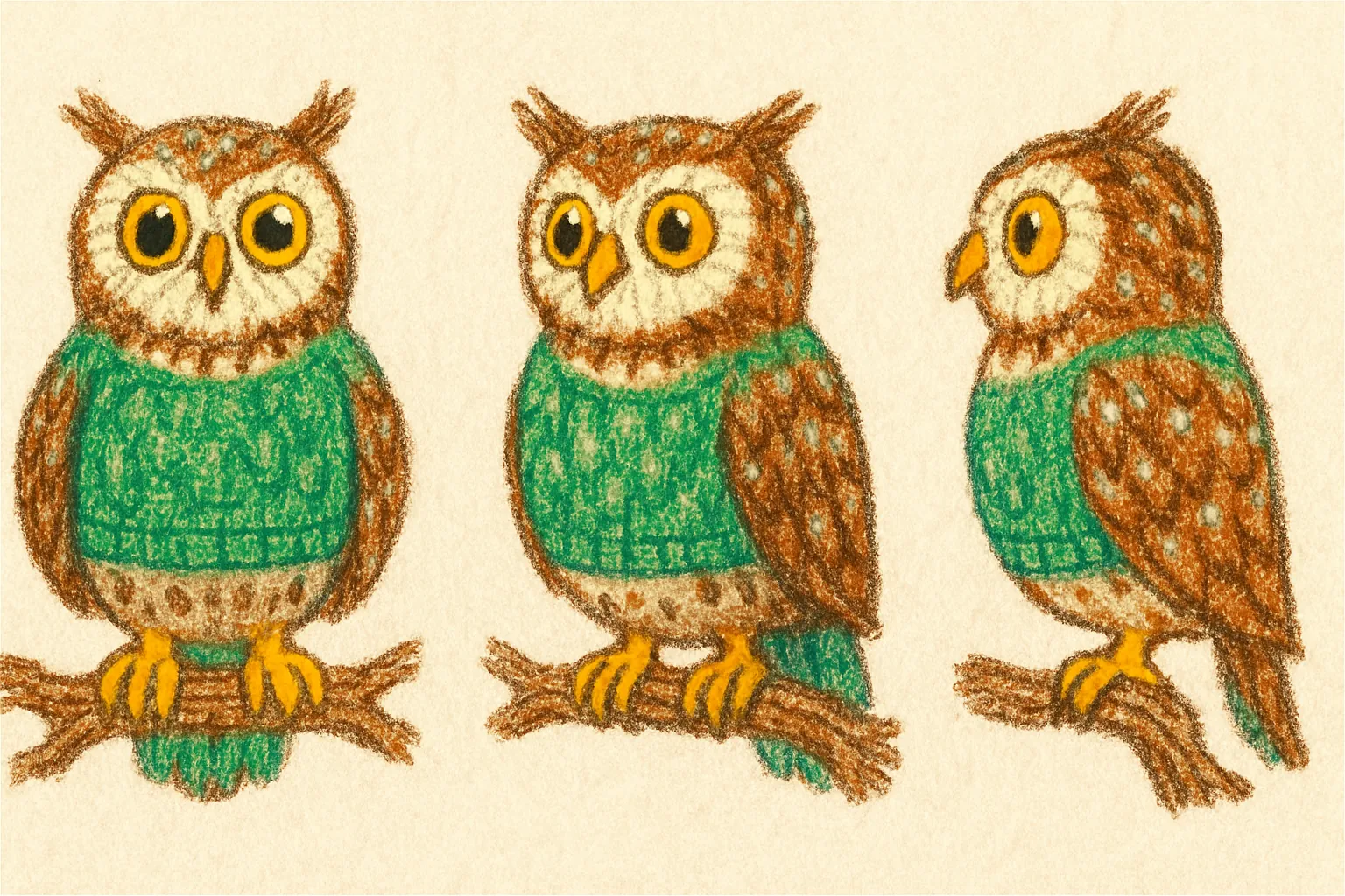 Model sheet for Fritz