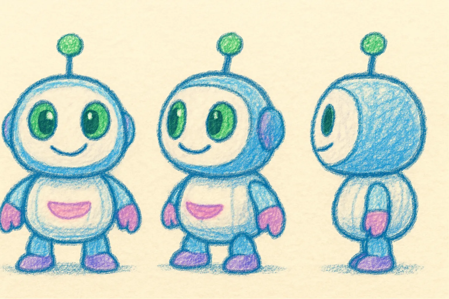 Model sheet for Боб