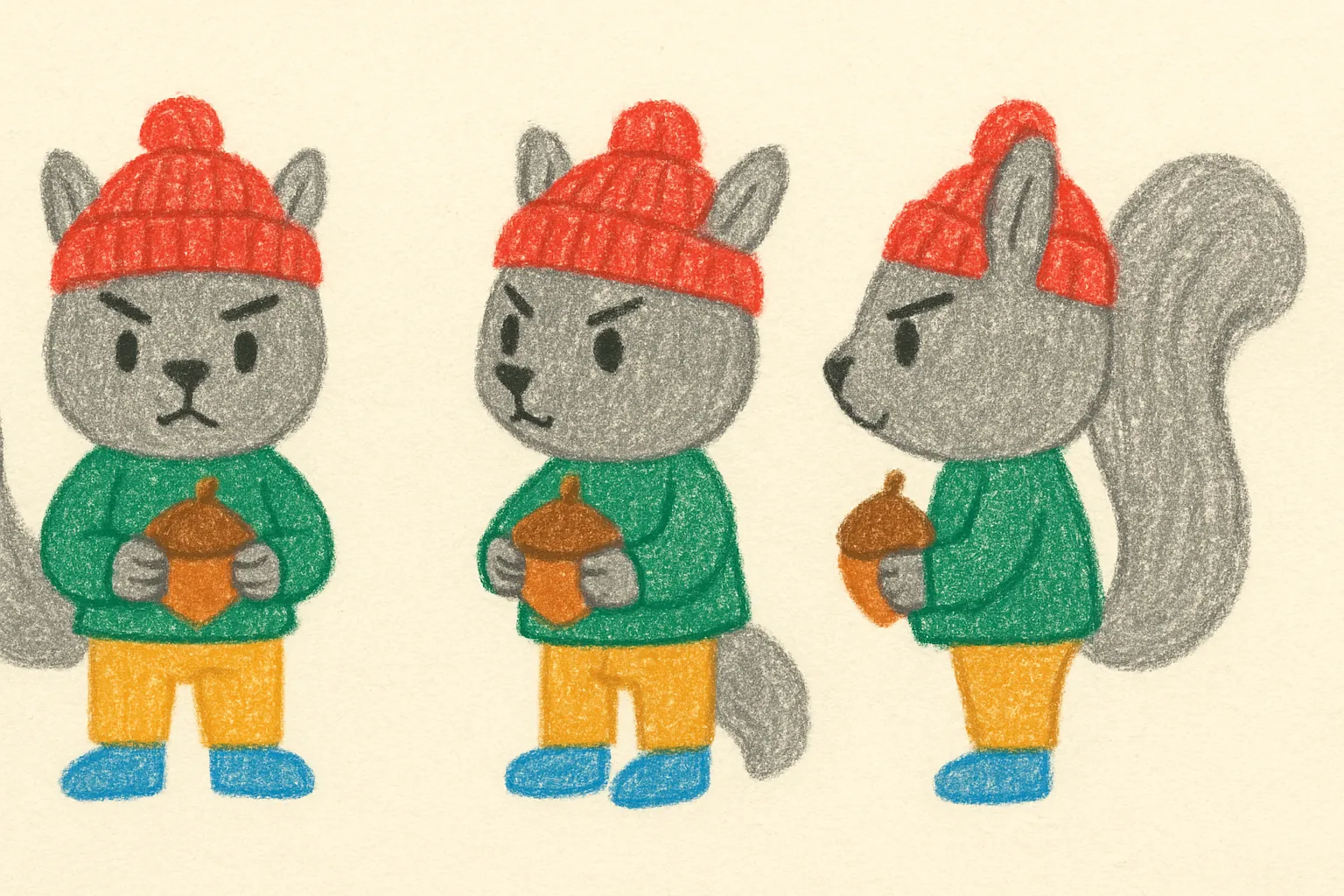 Model sheet for Teg