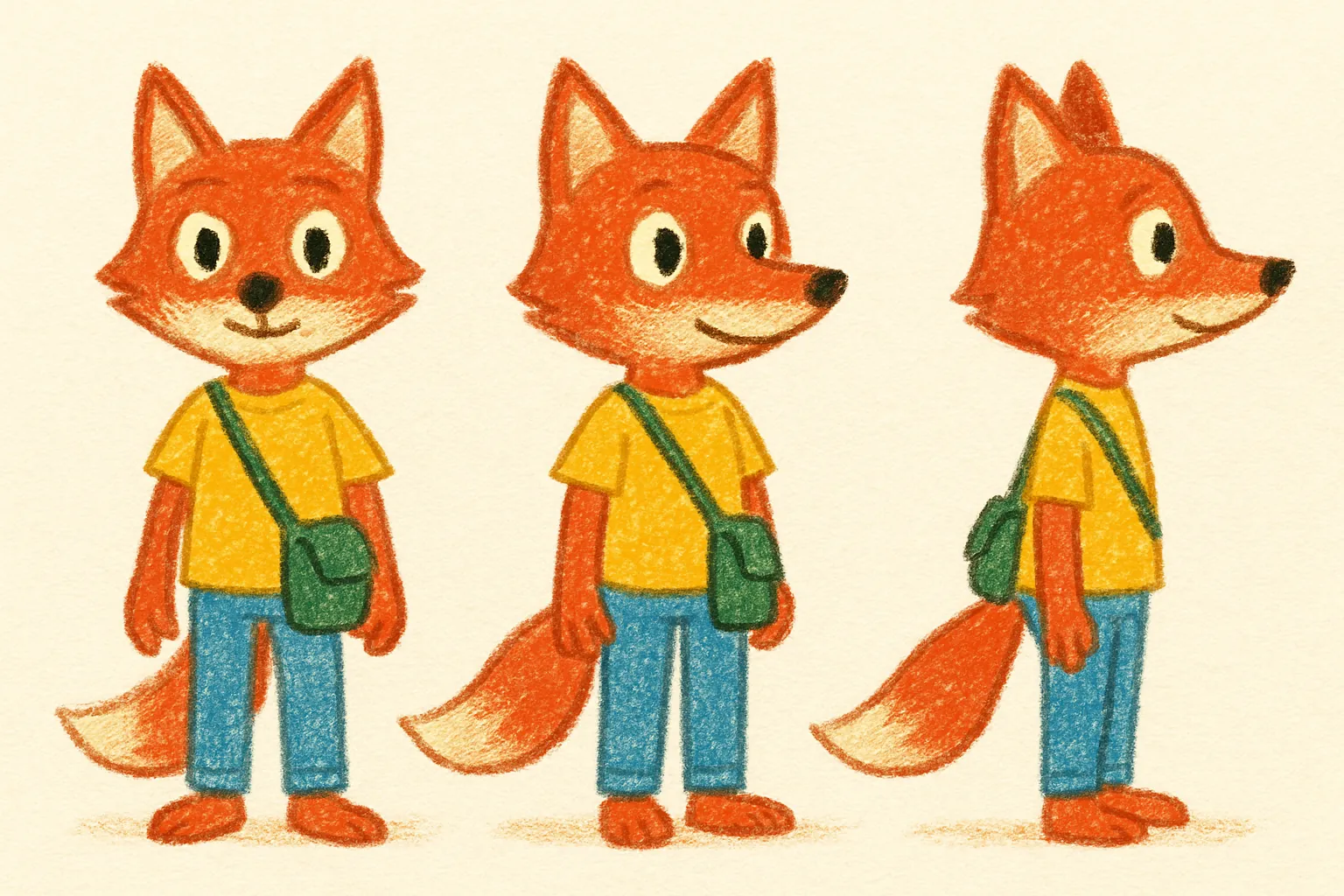 Model sheet for 호리