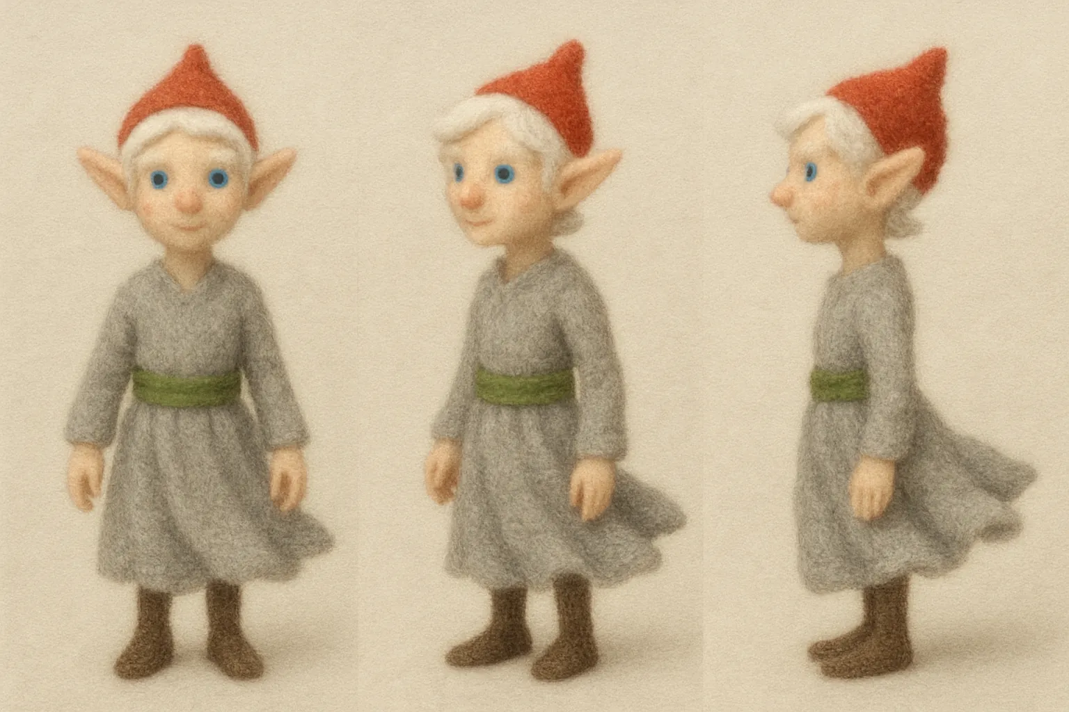 Model sheet for Mira
