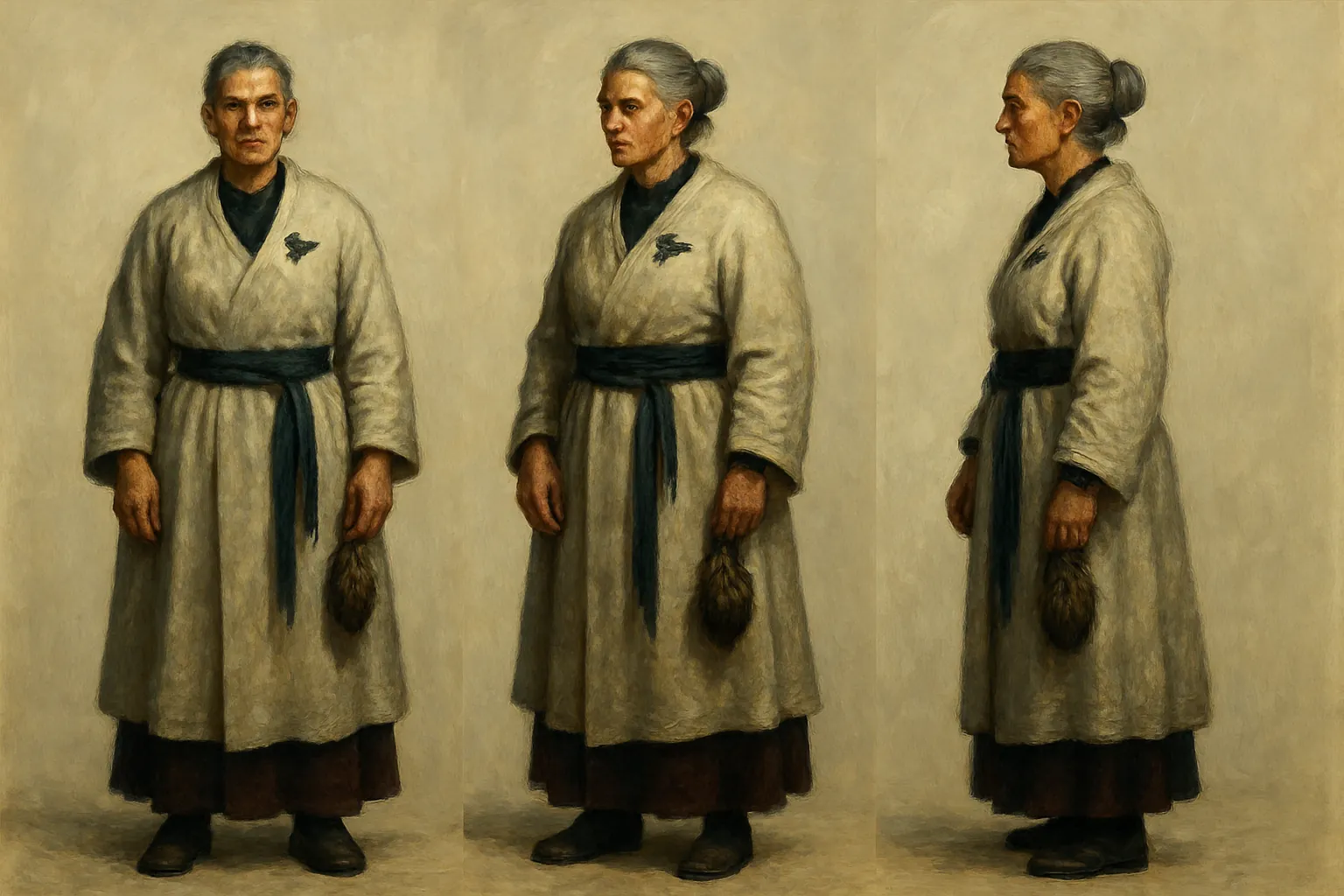 Model sheet for Helga